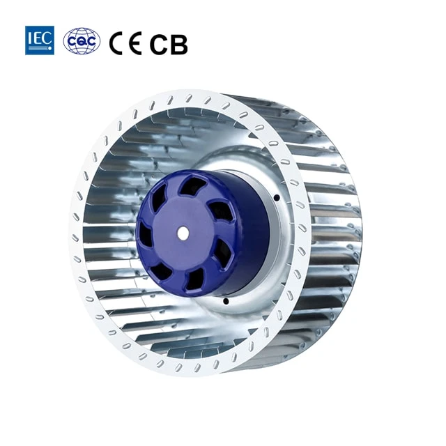 108mm EC Motor Forward Curved Extractor Rotor Centrifugal Fan For Hvac