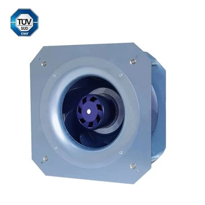 133 mm DC Centrifugal Elmotor Borstlös DC-fläkt för luftkonditionering