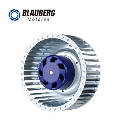 160mm 115V Avgas EC framåt Böjd Centrifugalfläkt med CE